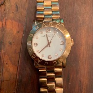 Marc Jacobs rose gold watch